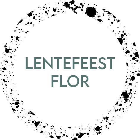 Communie Lentefeest Sticker Rond Pollock
